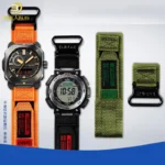 For Casio Watch Canvas Strap PRW-6900 PRW-6800 PRW-3400Y Waterproof Sports Mountaineering Nylon Strap 23mm Interface Width - Image 2