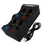 Smart Lithium Ion Battery Coin Cell Charger Adapter, Smart High Quality Lithium Ion Battery Charger Display Converter USB - Image 2