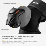 Motocross Knee Pads Adjustable Riding Elbow Guard Shockproof Racing Knee Pads Motorcycle Elbow Protector for MTB Riding Off-Road - Image 4