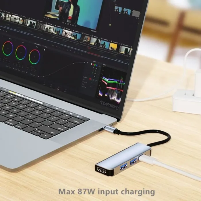 6/5/4/3 Ports USB C Hub to 4K HDMI-Compatible PD fast charge USB 3.0 2.0 HUB 4K 30Hz Charging Docking for MacBook iPad Samsung - Image 4