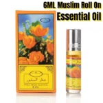 6ML Muslim Roll On Essential Oil Perfume Floral Notes Lasting Fragrance Women Men Alcohol Free Perfumes Body Deodorization