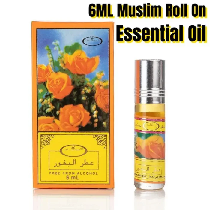 6ML Muslim Roll On Essential Oil Perfume Floral Notes Lasting Fragrance Women Men Alcohol Free Perfumes Body Deodorization - Image 1