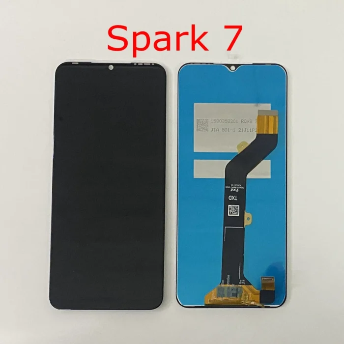 Original For Tecno Spark 7 Display KF6J KF6N LCD Touch Screen Digitizer For Tecno Spark 7P KF7j LCD Spark 7T KF6p 7 Pro KF8 lcd - Image 2