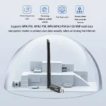 900Mbps WiFi 6 AX900 USB Adapter 2 in 1 Bluetooth 5.4 Network Card 2.4G&5Ghz 5dbi Antenna USB Dongle Receiver Free Driver For PC - Image 6
