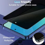 For Vivo V50 V2427 Anti Spy Privacy Tempered Glass Screen Protector Compatible For VivoV50 Full Cover Screen Phone Film - Image 3