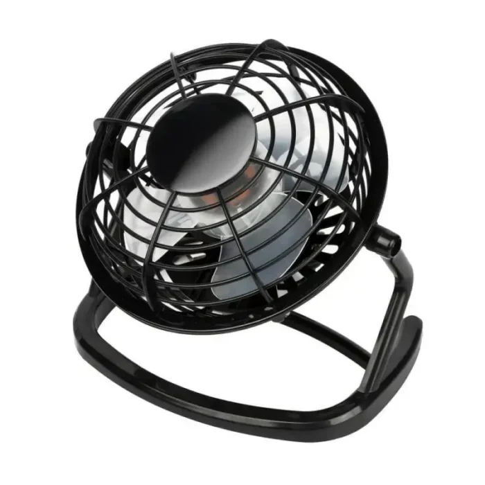 1~4PCS Portable 4 inch USB Mini Fan DC 5V Small Desk Fan 4 Blades Cooler Cooling Fan Mini Super Mute Silent Fans For - Image 2