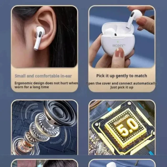 Sony TWS Wireless Bluetooth Earphones Headphones Mini Earpone Headset For PC Android Apple iPhone Earbuds Accessories - Image 5
