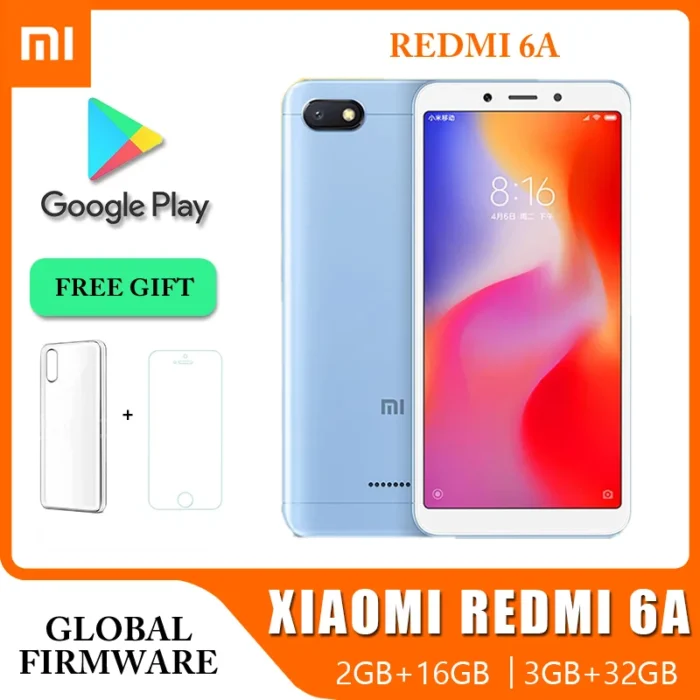 Original Xiaomi Redmi 7 Mobile Phones 4GB 64GB Global Version Google Play Android Cell Phone Fingerprint Free Gift - Image 2