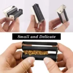 New Portable 70/78/110 MM Mini Metal Manual Rolling Machine Paper Tobacco Hand Roller Cigarette Maker Gadgets for Men Gift - Image 3