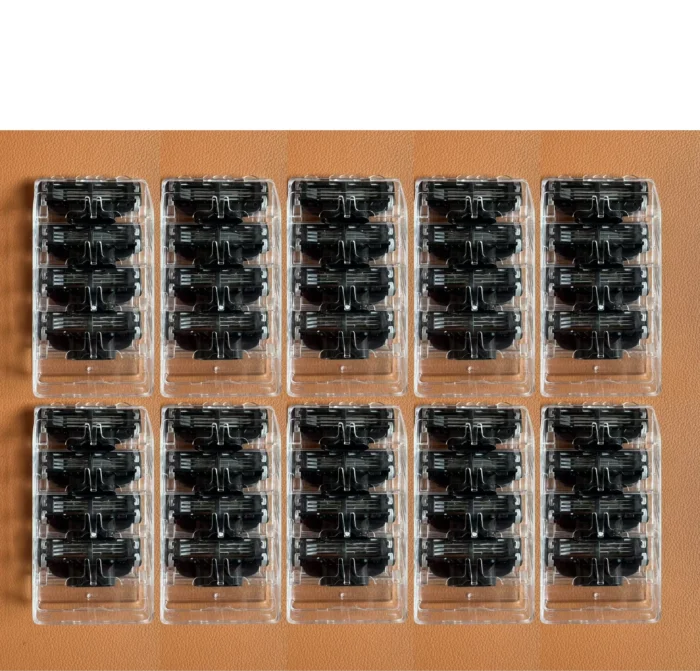 Shaving Razor Blades shaver Manual Shaver Safety Straight Razor Blade Holder Manual Shaver Head Set Replace head - Image 1