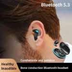 X55 TWS Mini Earpods BT5.3 Wireless Earphone IPX5 Headphones Noise Reduction Sport Bluetooth Earbuds Stereo Music Headset - Image 6