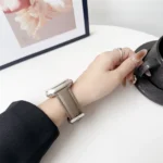 PU Leather Strap for Apple Watch Series 10 9 7 8 5 6 SE Ultra Bands 49mm 46mm 44mm 40 45mm 41mm 42mm iWatch Wristband Bracelets - Image 3
