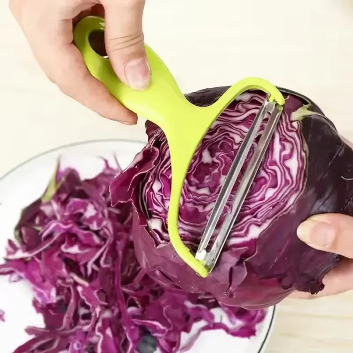 Wide Mouth Peeler Vegetables Fruit Stainless Steel Knife Cabbage Graters Salad Potato Slicer Kitchen Accessories Cooking Tools - Image 2