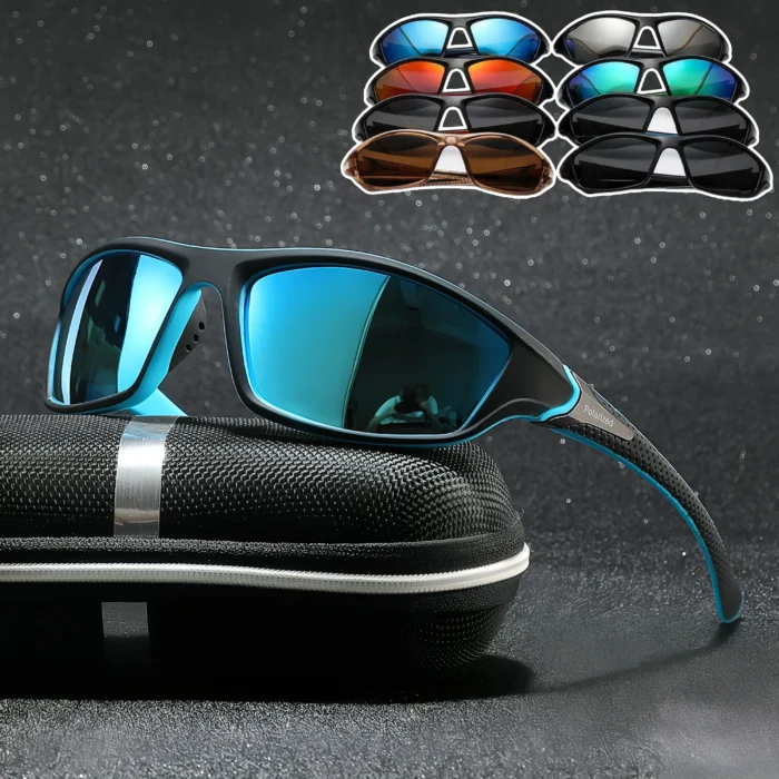 Fashion Sports Polarized Sunglasses Men Women Fishing Hiking Running Cycling Mountaineering Sport Man Sun Glasses UV400 Eyewear - Image 1