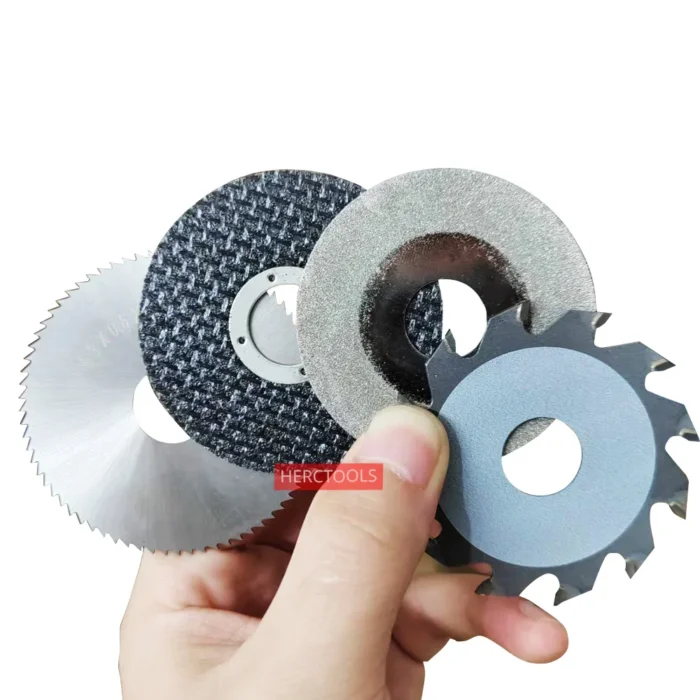 63 mm Circular Saw Blade, Alloy High-Speed Steel Diamond Resin Woodworking Saw Blade, Mini Table Saw Cutting Small Saw Blade - Image 2