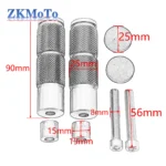 Motorcycle ATV M8 CNC Footrests Foot Pegs Pedals For Kawasaki Honda KTM Yamaha Suzuki Motocross Bike Scooter Dirt Bike Universal - Image 6