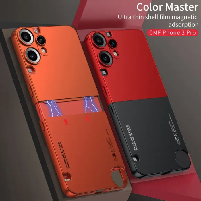 For Nothing CMF Phone 2 Pro Case GKK Ultra thin Detachable Hard PC Lens Protection Phone Cover - Image 1