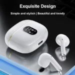 S ONY Wireless Earphone Bluetooth Headphone With Mic LED Power Display Earphones HD-Call HiFi Stereo Sound Earbuds For Air ipad - Image 2