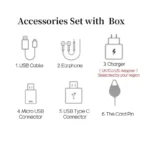 New Empty Packing Box For Samsung Galaxy S23 Ultra S23+ S23 Plus S23 FE Box or Accessories 25W Charger Type C Cable Headset - Image 2