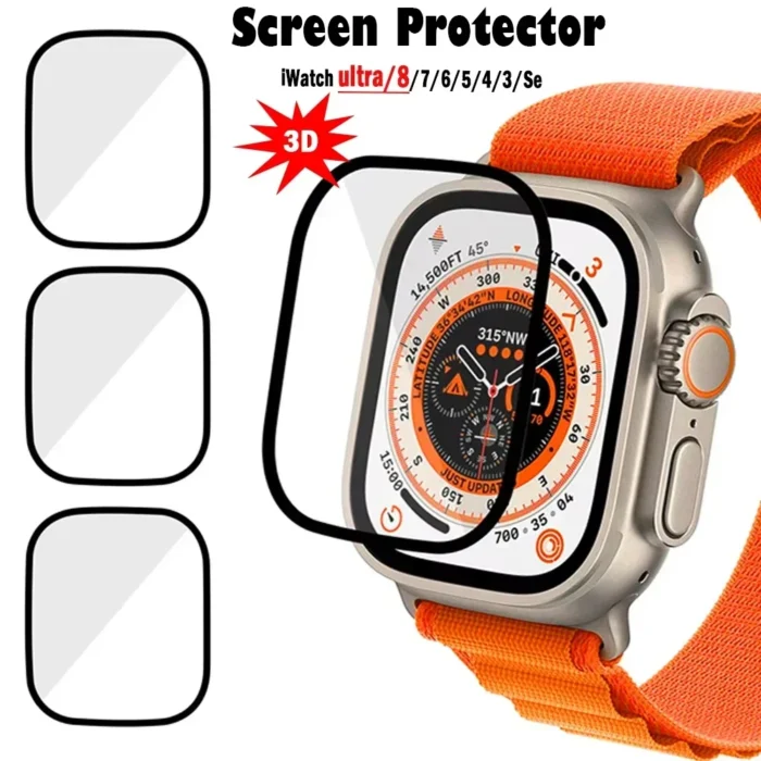 1-5PCS Screen Protector for Apple Watch 10 9 8 7 6 5 40MM 41MM 42MM 44MM 45MM 46MM Not Tempered Glass Film IWatch Ultra 2 49MM - Image 4