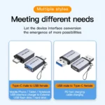 Mindpure USB 3.2 Adapter OTG Type C to USB Adapter For Samsung S20 Macbook Laptops Card Reader USB3.0 to Type-C OTG Connector - Image 6