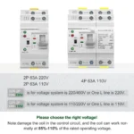 G2R 63A 220V 2P Ats Dinrail Change Over Switch 63a Smart Automat Switch Transfer 63 Amp Ats Dinrail 2 Pole - Image 4
