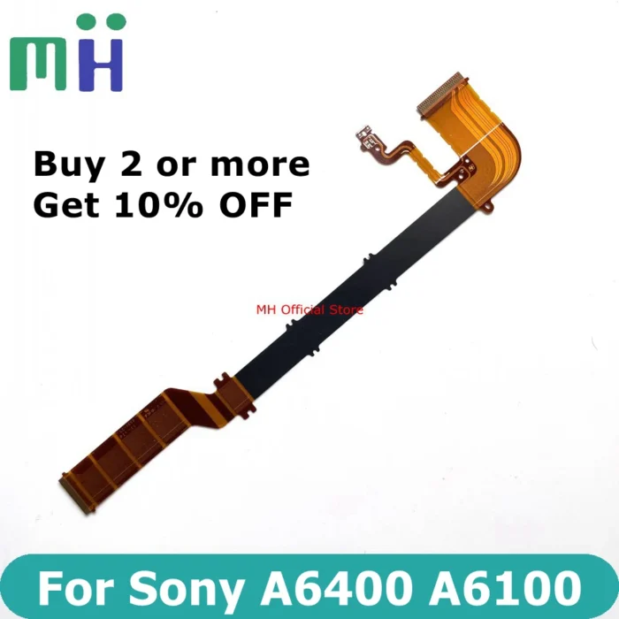 NEW For Sony A6400 A6100 LCD Flex Display Flexible Screen Hinge Cable FPC ILCE-6400 ILCE6100 ILCE6400 Alpha ILCE 6400 6100 - Image 1
