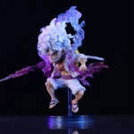 Bandai 10cm Mini One Piece Luffy Gear 5 Action Figure Sun God Nika Statue Anime Figurine Pvc Model Doll Collection Toy Gift Kids - Image 3