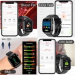 2025 New For XIAOMI Uric acid Blood lipids Smart Watch Men ECG+PPG Blood pressure Blood oxygen Bluetooth Call Health Smartwatchs - Image 4