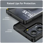 For Motorola Moto Edge 2024 Case Motorola Moto Edge 2024 Cover Shockproof Brushed TPU Protective Phone Back Cover Moto Edge 2024 - Image 5
