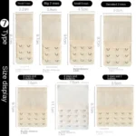 Adjustable Elastic Bra Extenders Straps for Women Belt Buckle Nylon Bra Extension Strap Hooks Clip Underwear Accessories 2024 - Image 2