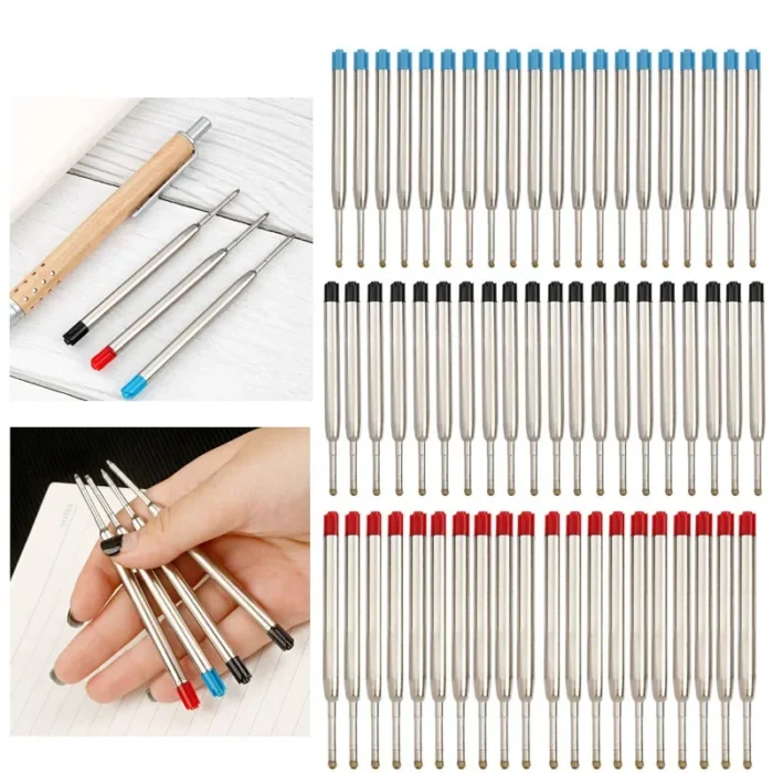 5/10/20pcs 0.7mm Ballpoint Medium Point Point Pen Refills Replacement Refills for Parker Pens School Office Supplies Stationery - Image 1