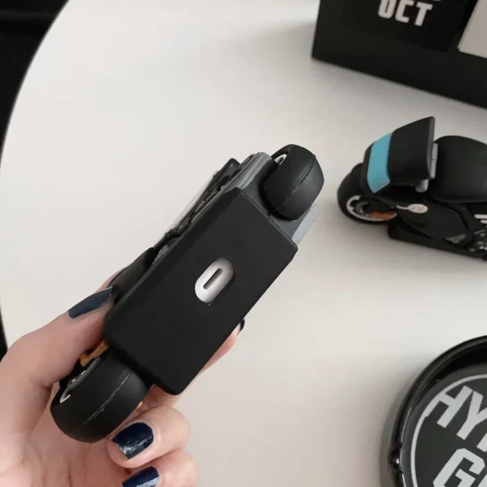 3D Motorcycle Silicone Soft Race Motor Earphone Case for Apple Airpods 1 2 3 Cases Wireless Bluetooth headset For air pods Pro - Image 5