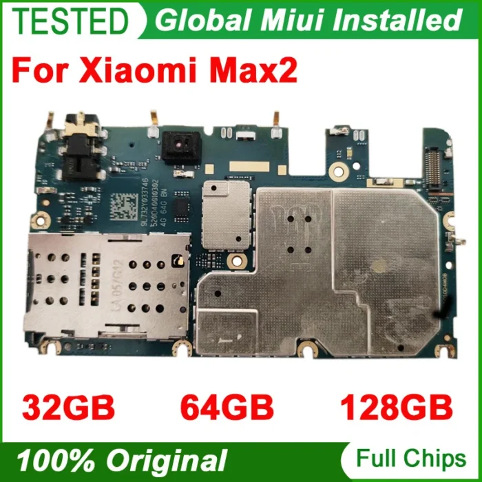 Logic Circuit Electronic Panel Mainboard Main Board motherboard Plate For Xiaomi MI Max2 Max 2 - Image 2