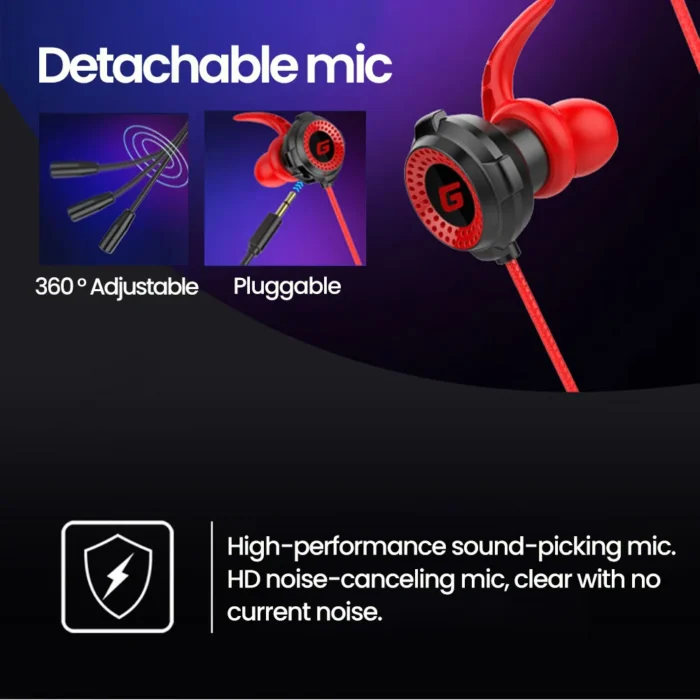 OLAF Type C 3.5mm Esports Gaming Headphones Wired Earphones With Microphone Handsfree Headset Bass Stereo Earbuds For Cellphones - Image 3