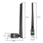 600Mbps USB WiFi Bluetooth Adapter 2in1 Network Card Dual Band 2.4G 5GHz Wi-Fi Antenna Mini Wireless Receiver PC Accessories - Image 6