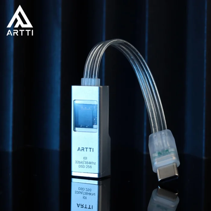 ARTTI i01 Headphone Adapters, CS43198 USB CT7601CR Chip, Portable Mini Decoder Type-c to 3.5mm Connector Adapters - Image 1