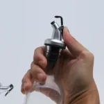 Plastic Baking Paint Fashion Silver Oil Dispenser Soy Sauce Vinegar Bottle Head Oil Bottle Nozzle Oil Bottle Plug Kitchen Tools