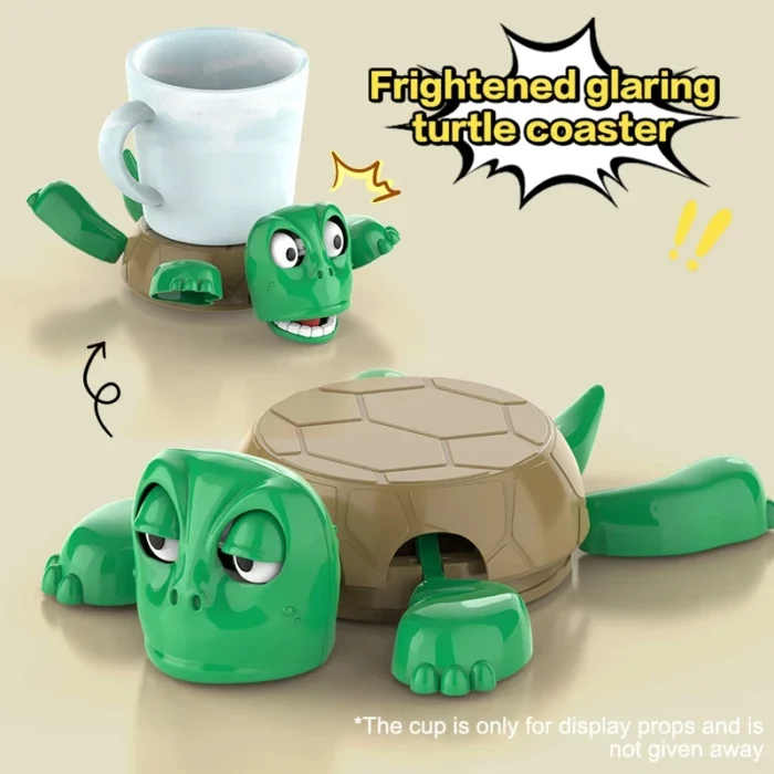 Creative Coaster Turtle Cup Pad Tea Coffee Mug Drinks Holder Tableware Decorative 3d Printed Ornament Home Decor - Image 1