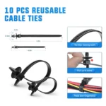 Car Retainer Auto Fasteners Push Trim Plastic Clips Pin Rivet Bumper Kit Screw Door Trim Panel Retainer Auto Bumper - Image 5