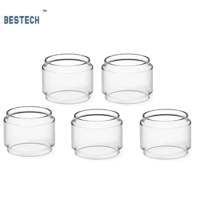 5PCS Bubble Glass Tank for VOOPOO UFORCE L Tank 5.5ml Drag 2 Platinum Glass Tank Drag 4 Tank 5.5ml Fatboy Bulb Glass Container - Image 2