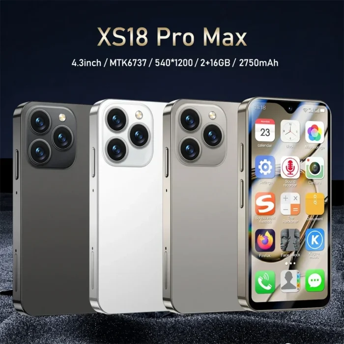 SOYES XS18 Pro Max 4G Mini Smartphone Android 8.1 4.3 Inch 2GB+16GB Mobile Phone 2750mAh Google Play Store Small Cellphone OTG - Image 2