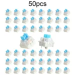 50PCS Keyboard Switch Keyboard Clicker Key Replacement 3 Pin Tactile Switch For Electrical Equipment Tool