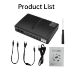 AC85-265V DC1018L Router 5V9V12V Optical Cat Monitor Backup Uninterruptible DC Power Supply Charger Cell Phone UPS No Battery - Image 3