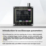 -138PROHandheld Small Oscilloscope Portable Digital Oscilloscope Entry-Level Teaching and Maintenance - Image 5