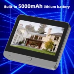Mini 5MP Tuya Smart Life Home Digital Viewer Peepholes Door Eye WiFi IR No Red Exposure Night Vision Camera 4.3Inch Baby Monitor - Image 5