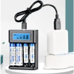 LCD Display AA / AAA Battery USB Charger 4 Slots For NI-MH /NI-CD AA AAA 1.2V Rechargeable Battery Indicator Battery Charger - Image 4