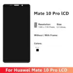OLED For Huawei mate 10 pro LCD BLA-L29 BLA-L09 LCD Touch Screen Digitizer Display For Huawei mate10 pro Screen replacement - Image 2