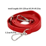 1.2CM Wide Thin Bag Belt Crossbody Shoulder Strap Replacement Long Belt Adjustable PU Leather Bag Strap Part Bag Accessories - Image 4