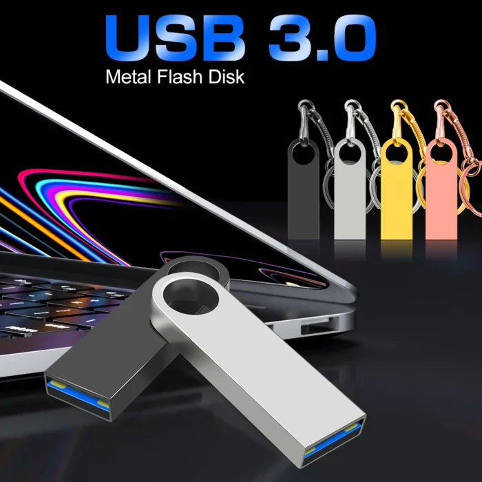 New 2025 Metal Pen Drive 2TB Cle Usb Flash Drives 1TB High Speed Pendrive 512TB 128GB Memoria Usb 3.0 For xiaomi mijia equipment - Image 3